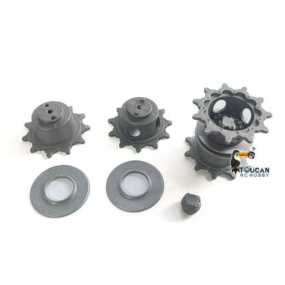 US Stock Scale Henglong 1/16 USA M1A2 Abrams RC Tank Metal Sprockets Driving Wheels 3918