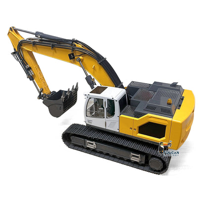 US Stock 1:14 Hydraulic RC Excavator for Remote Control 945 5CH Reversing Valve Simulation Construction Vehicle Hobby Model