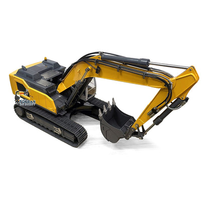 US Stock 1:14 Hydraulic RC Excavator for Remote Control 945 5CH Reversing Valve Simulation Construction Vehicle Hobby Model