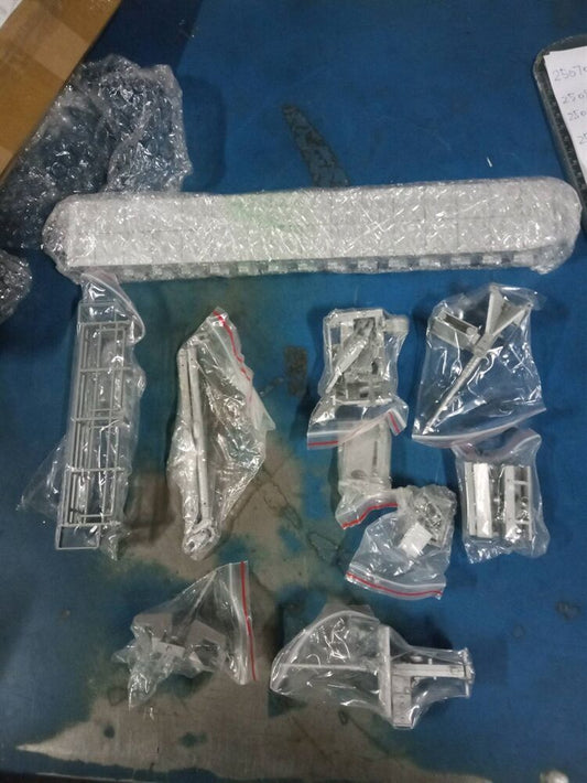 Second Hand US STOCK Metal M1A2 Abrams TUSKI RC Tank Upgrade Part for Henglong 1/16 Plastic 3918 Tank