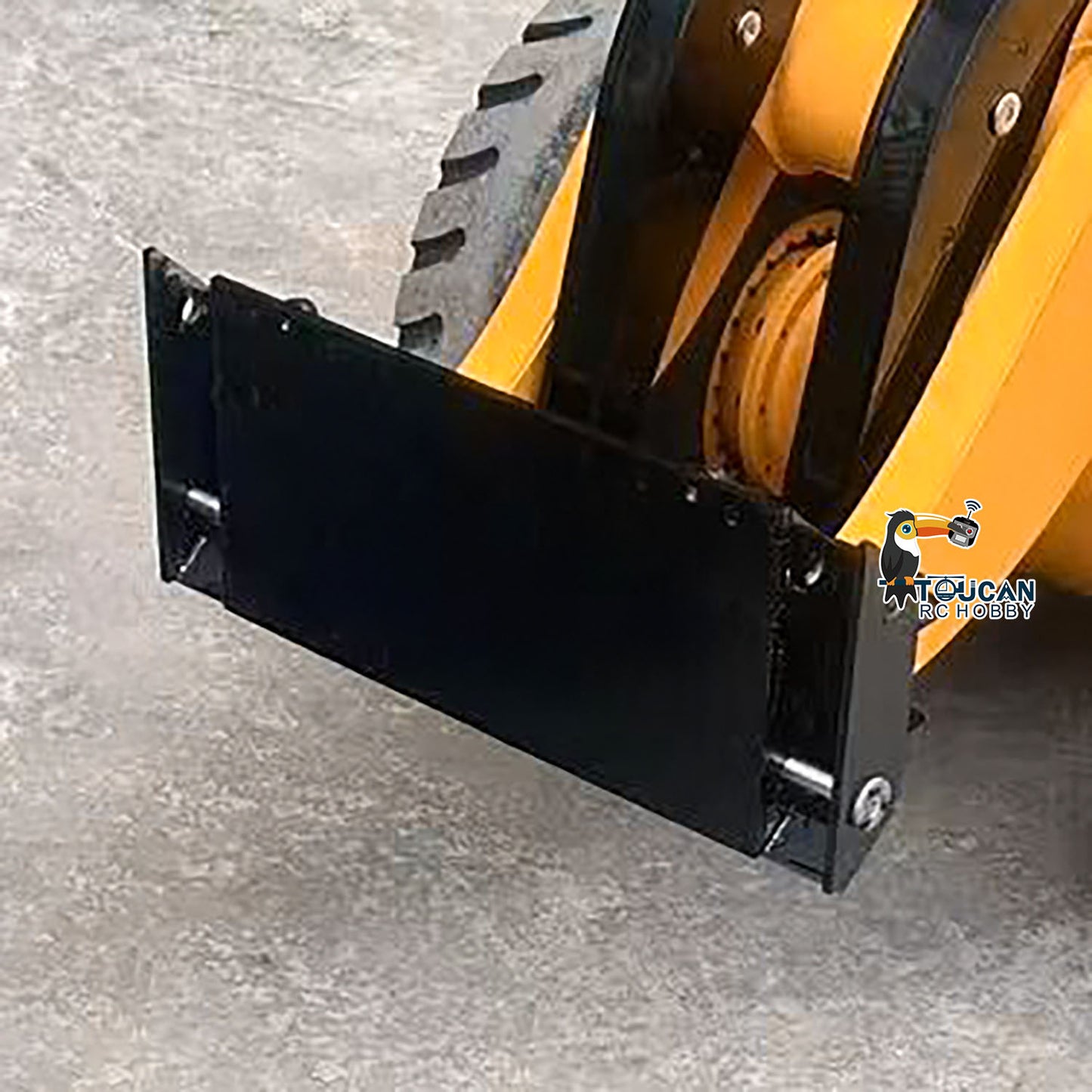 Toucan L2350 1/14 Metal RC Hydraulic Wheel Loader PNP/RTR Light & Sound Smoke System Manual Coupler Fork for Model Collectors