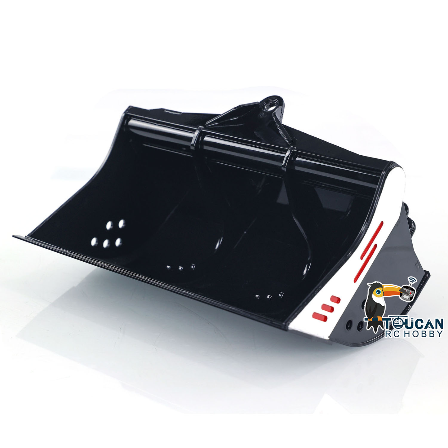 LESU Assembled Aoue ET26L 1/14 3 Arms Metal Hydraulic RC Excavator Metal Protective Fence Heavy Ripper Openable Bucket