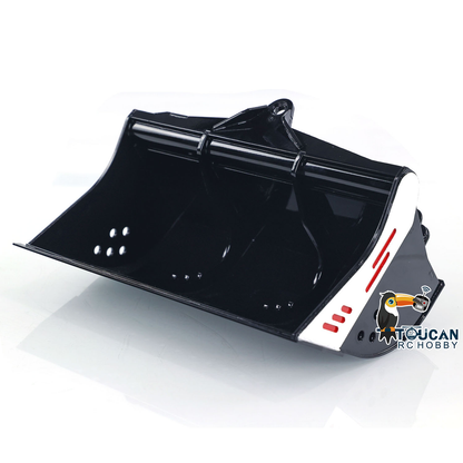 LESU Assembled Aoue ET26L 1/14 3 Arms Metal Hydraulic RC Excavator Metal Protective Fence Heavy Ripper Openable Bucket