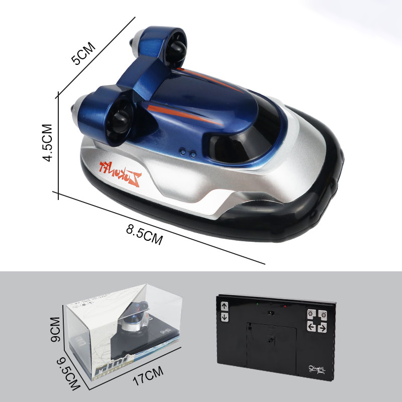 Hidden Mini Row TOUCAN RC Mini Ship Rowing Skiff Electric Remote Controlled Hovercraft ...