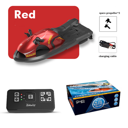 2.4GHz TOUCAN RC Pools Lakes Boat Mini Radio Control Racing Ship Toy for Boys Gifts Children Adults 13.5*5*5(CM)