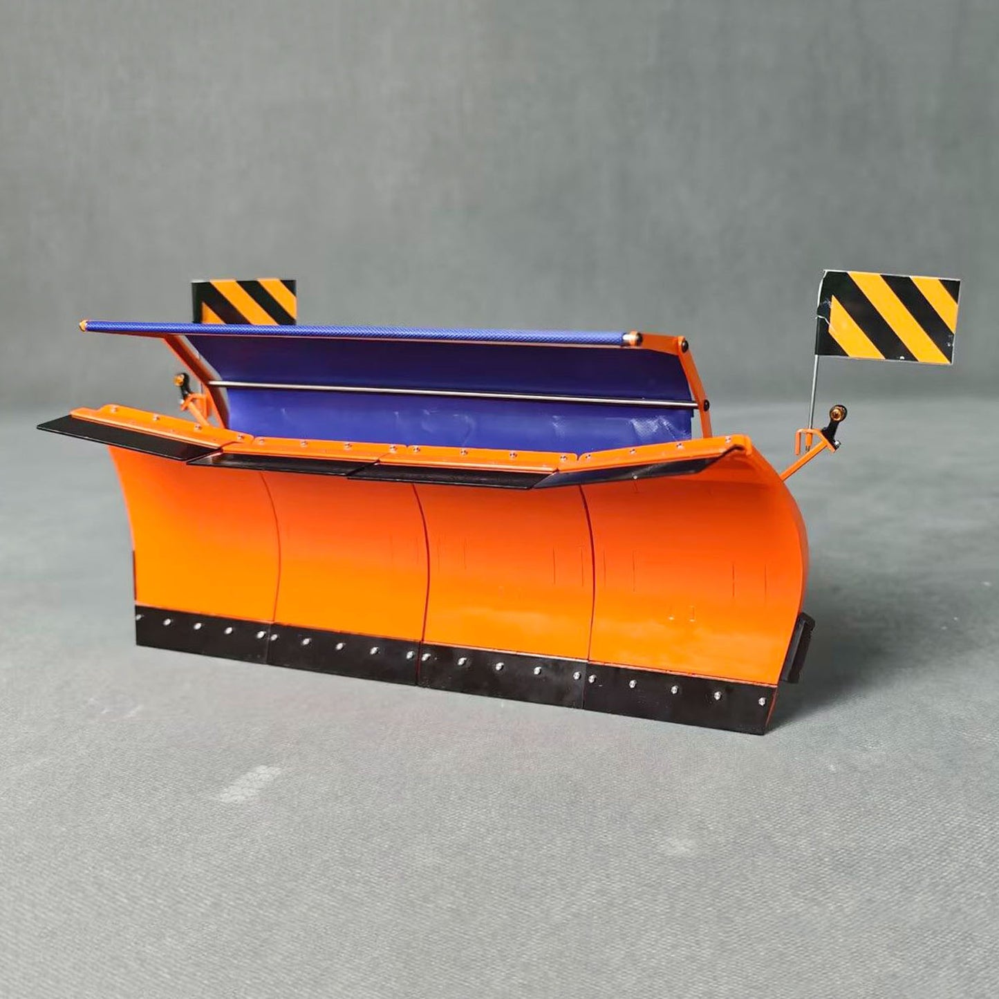 Metal Snow Blade for 1/14 8x8 RC Hydraulic Full Dump Truck DIY Tipper 6x6 Radio Controlled Farm Car Lorry Vehicle Upgraded Part