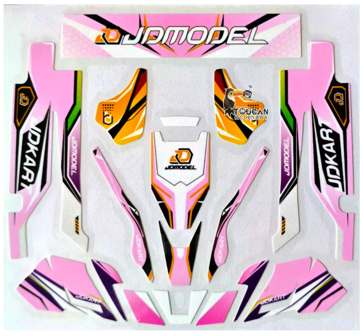 JDModel Sticker for 298A/298B 1/10 4x4 RC Drift Car DIY Model Vehicle Remote Control Electric Racing Car Model Upgraded Parts