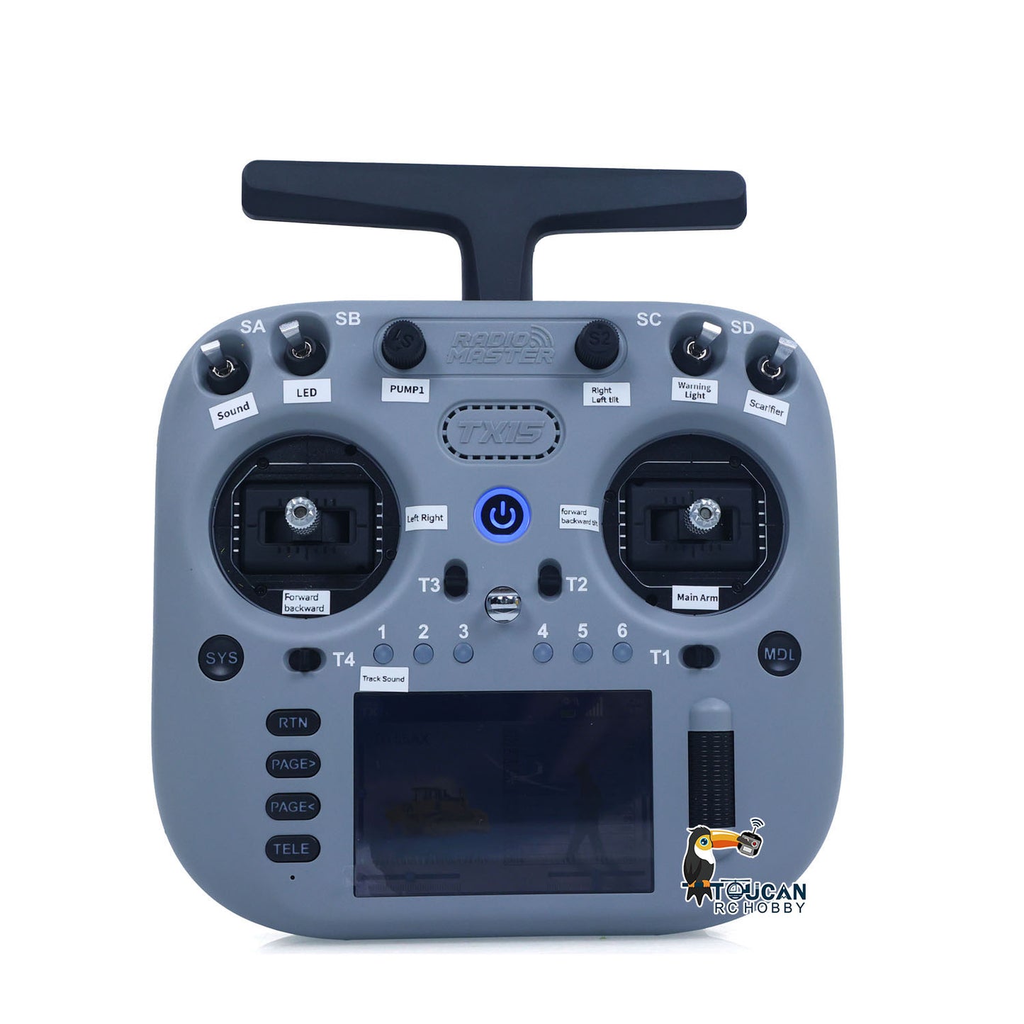 RadioMaster TX15 V5 RC Bulldozer
