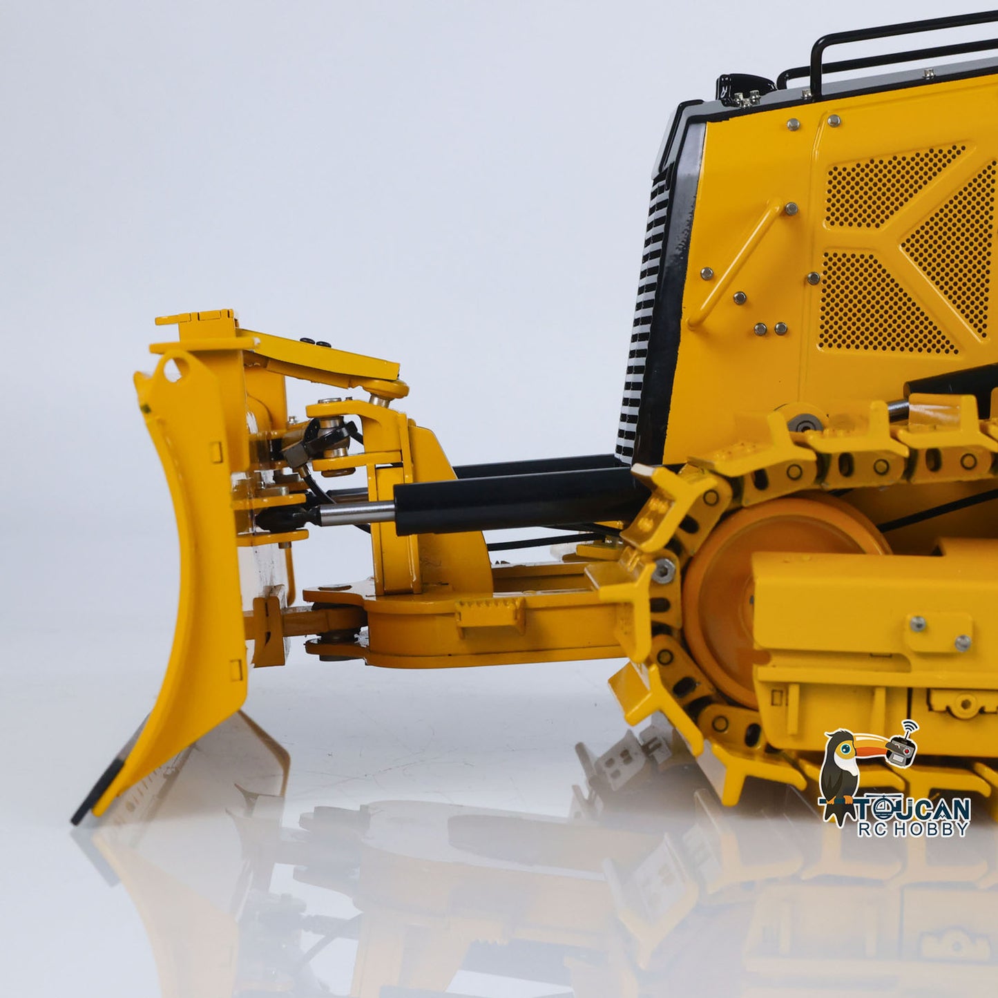 Simulation engineering RC dozer with ST8 remote control system
