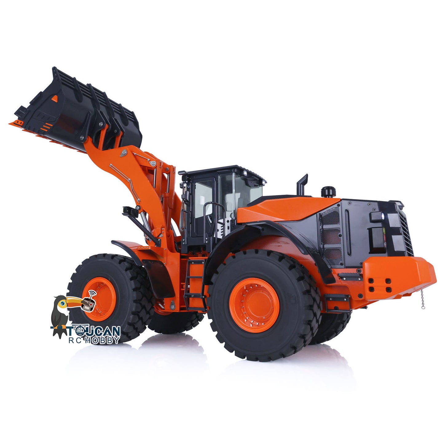JDM Model RC Hitachi ZW370 with Flysky ST8 Remote
