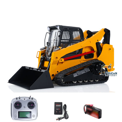 Ready to run SM770 TOUCAN construction loader red black equipped with sound and light system
