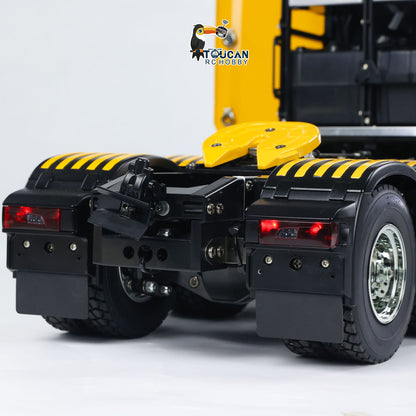 Functional RC tractor head 8X4 chassis with independent smoke light sound parts and supporting battery charger
