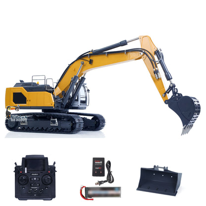 Full metal rc digger equipped flysky PL18EV remote motor esc servo light and sound kit
