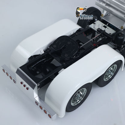 Complete electronic assembly RC tractor with motor servo ESC parts
