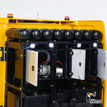Simulation remote tractor truck with independent smoke function matched battery charger ST8 control system
