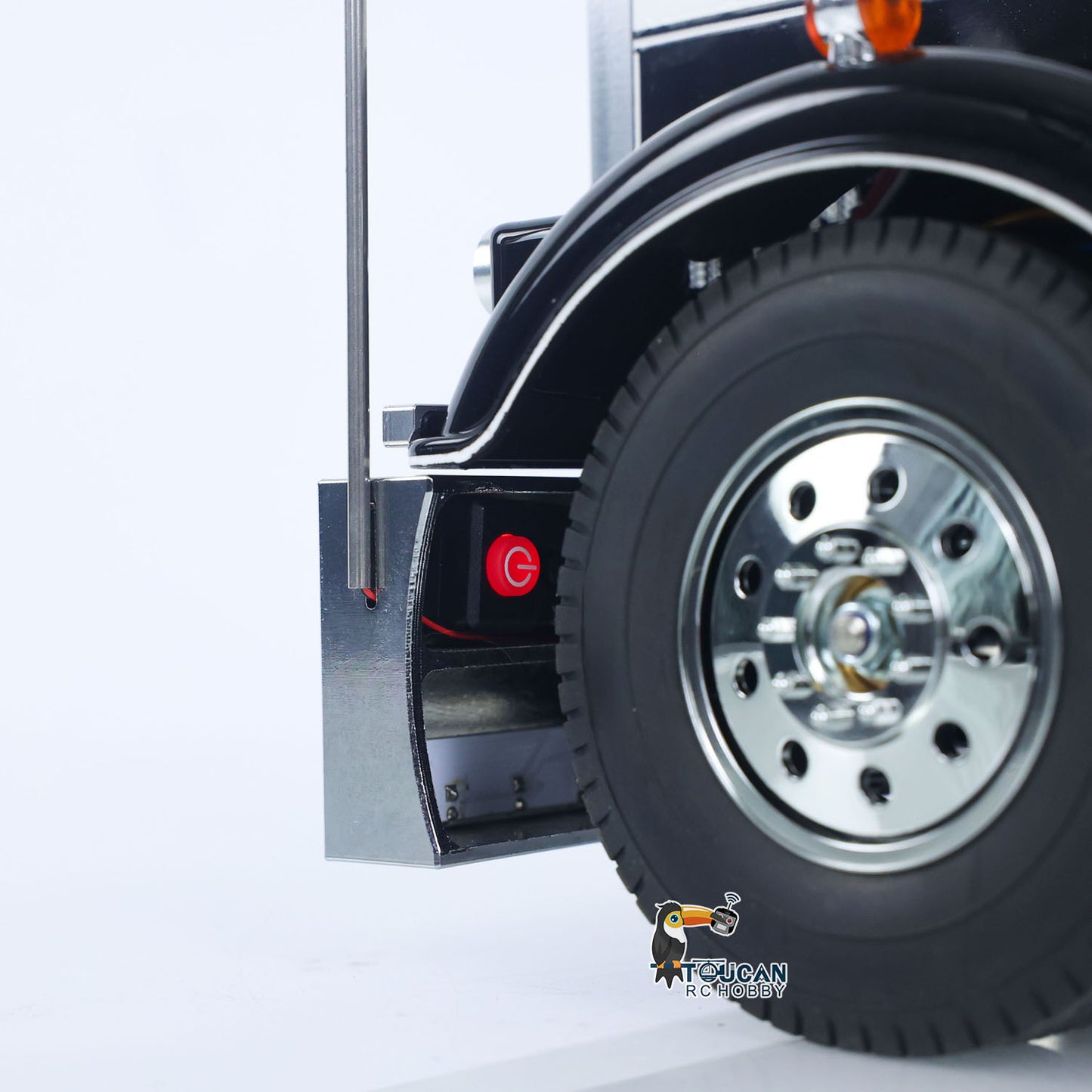 Full set ready to run simulation remote control tractor truck model
