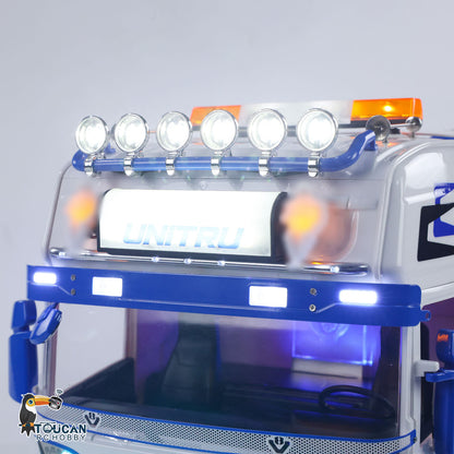 RC truck designed with premium 12 airbag rear suspension structure
