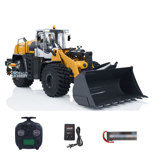 1/14 XDRC 580 RC Loader Metal Remote Control Wheeled Hydraulic Construction Vehicle