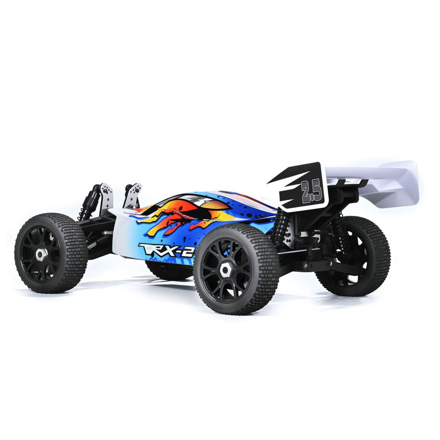 VRX RH812 1/8 2.4GHz RC Off-Road Vehicle 4WD 60-70KM/H High Speed Remote Control Model Car Metal Chassis Tail Wing Battery