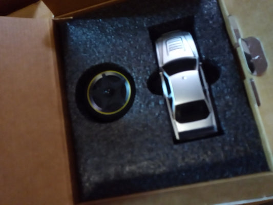 Second Hand US STOCK Remote Control Mini Drift Car 1:43 Race Car Toy Radio Lights Traffic Safety Cone