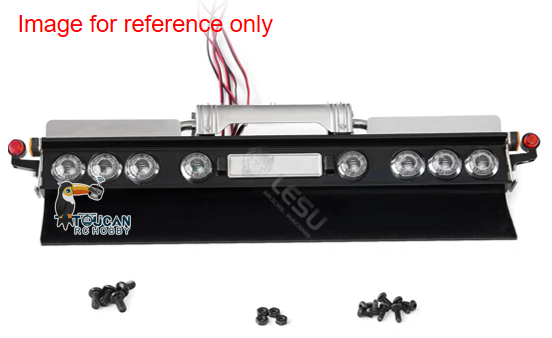 Pre-order New Product LESU 1/14 Tail Beam Rear Wing Lights for RC Truck 770S R620 R470 Remoted Controlled Car DIY Parts