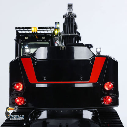 Ready to run metal three section boom digger integrated motor esc servo lighting sound effect system
