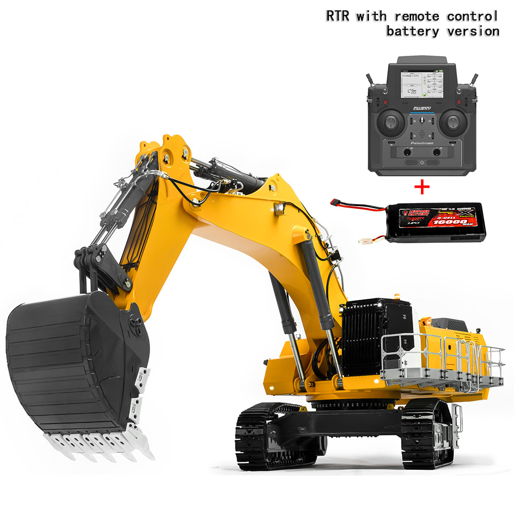 LESU 1/14 RC Hydraulic Excavator RTR Remote Control Digger 9150 PL18EV Lite ESC Servo Motor Toy Car Hobby Models