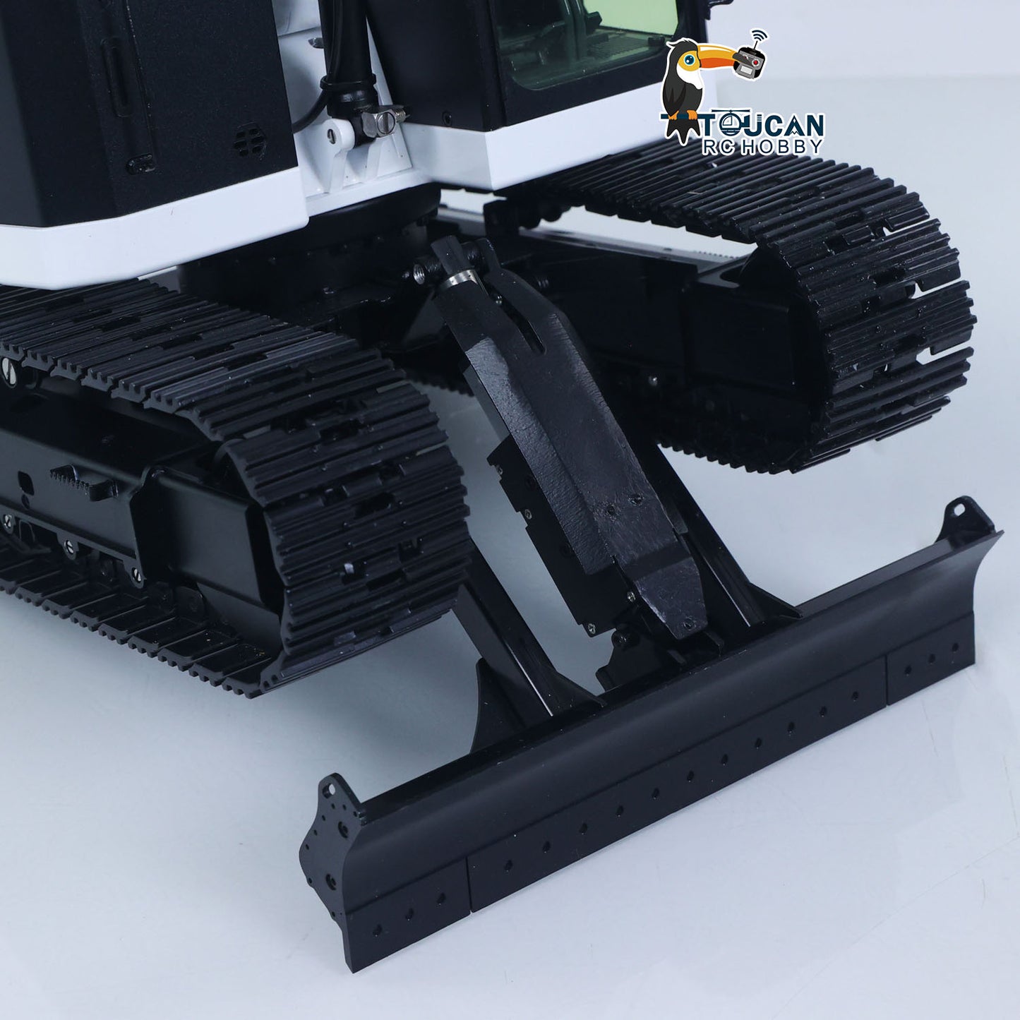 1/14 C308 RC Hydraulic Excavator 4 Valve Remote Control Construction Vehicle Extended Arm Brushless Motor No Sounds Charger