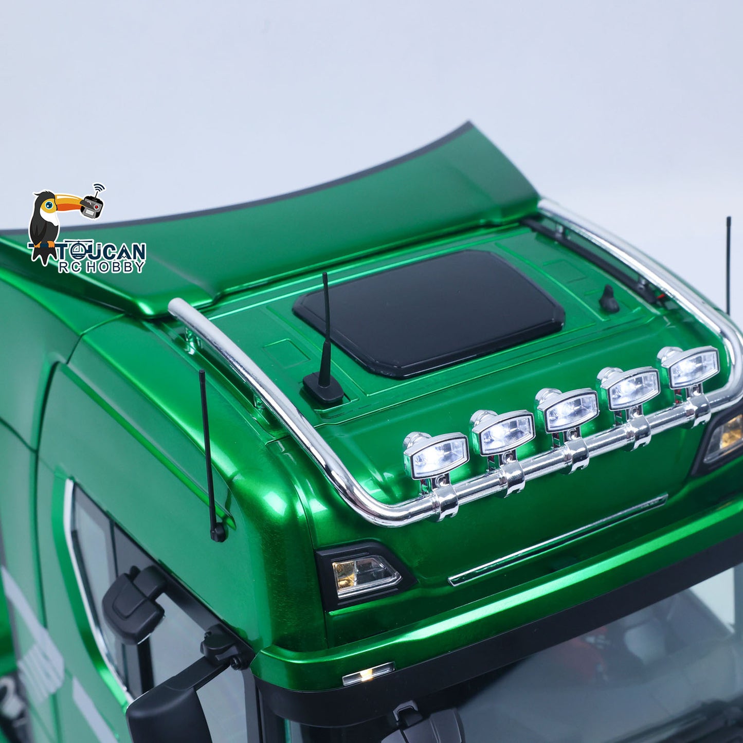 In Stock 1/14 KABOLITE 6*6 Remote Control Tractor Truck 770S 2Speed Gearbox Axle Locks Electric Windshield Wiper Openable Door RTR