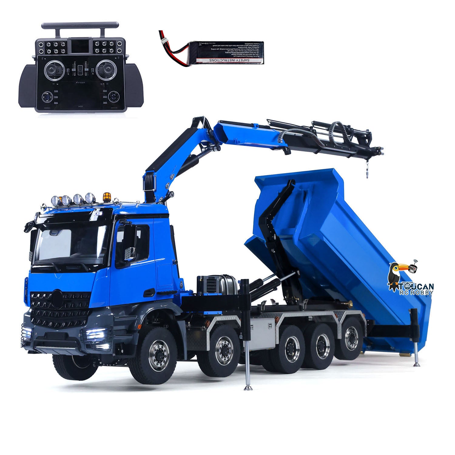 10x10 crane dumper truck 9-channel reversing valve micro hydraulic pump