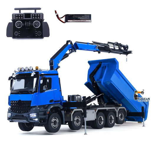 10x10 crane dumper truck 9-channel reversing valve micro hydraulic pump