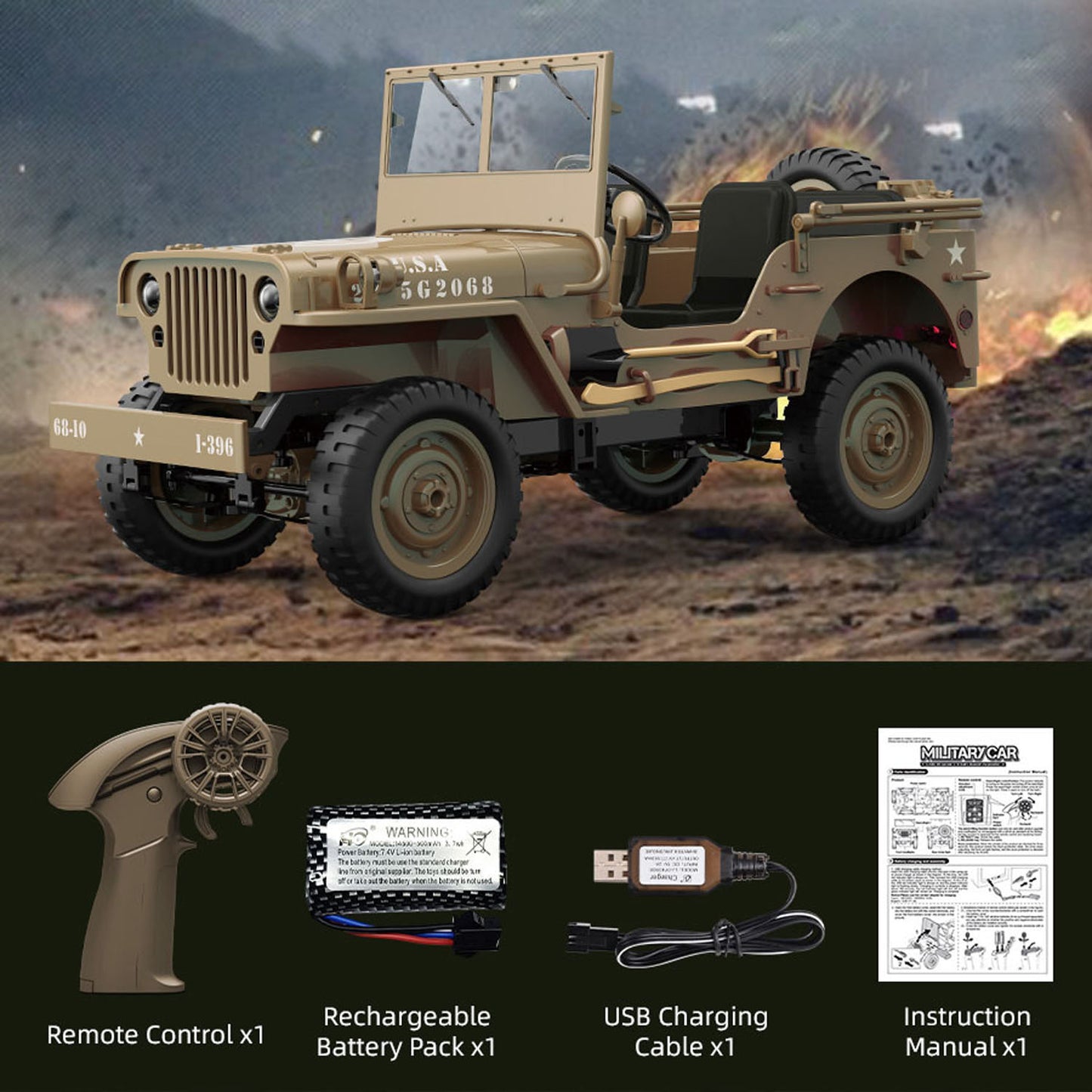 TOUCAN RC HOBBY 1/12 8x8 RC US Militaire Truck HG-P802 4 Assen Afstandsbediening Leger Auto Modellen TOUCAN RC HOBBY 1/12 8x8 RC US Militaire Truck HG-P802 4 Assen Afstandsbediening Leger Auto Modellen