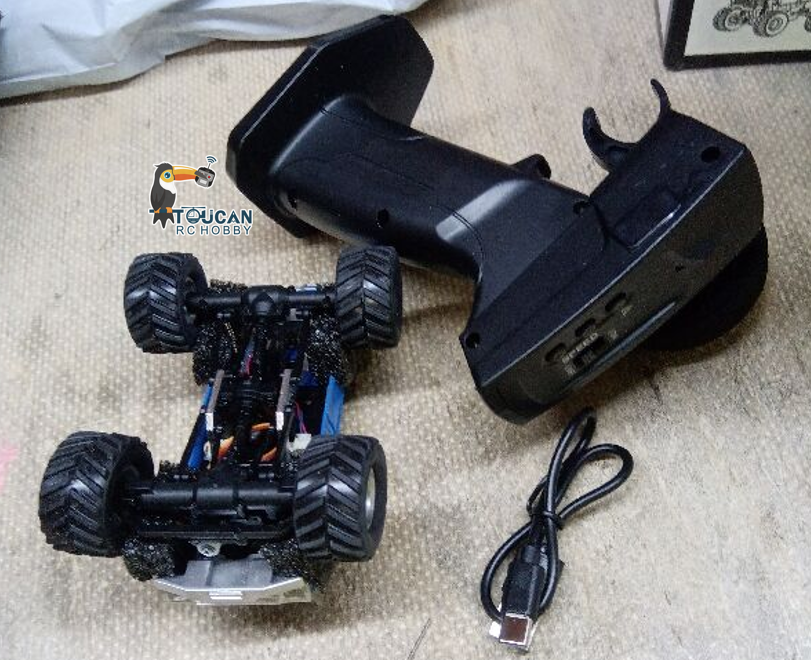 Free Shipping Second Hand US Stock JABAILE 3602 1/36 4WD 2.4G Radio Controlled Off Road Vehicles Mini Crawler Car Battery Lights RTR RC Toys Model Children Gift