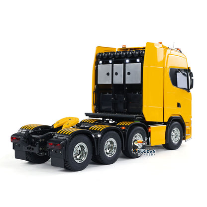 Fully assembled RC semi tractor with working smoke device motor esc servo multi functional light sound group
