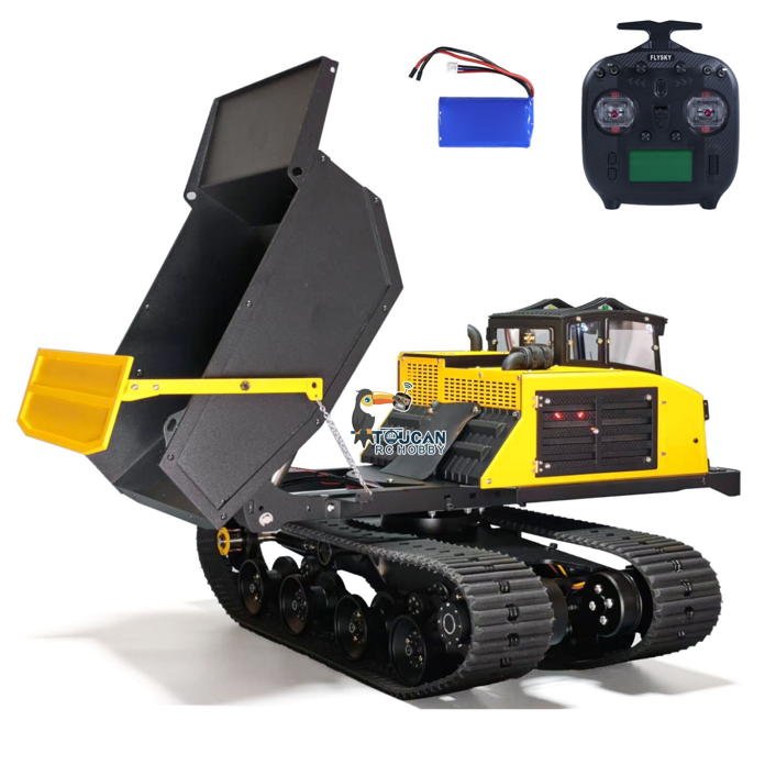 TOUCAN T14R Panther metal tracked tipper with motor servo ESC 3000mAh battery
