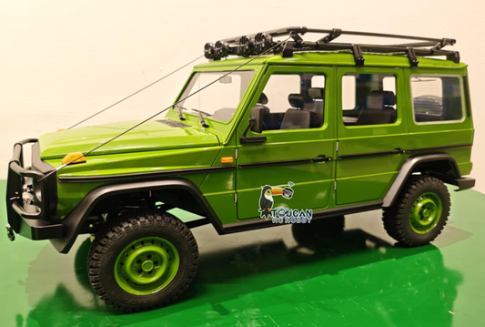 CAPO W460 4X4 1/8 RC Off Road Car 2Speed RTR Crawler Axle Diff Lock Sound Light Winch AXE PLUS R3 ESC 540L KRAKEN 1400KV Motor
