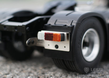 LESU HO700 1/14 6x4/4x2 Remote Control Tractor Truck Metal Chassis 2 Speed Transmission 540 Brushed Motor for RC Hobbyists