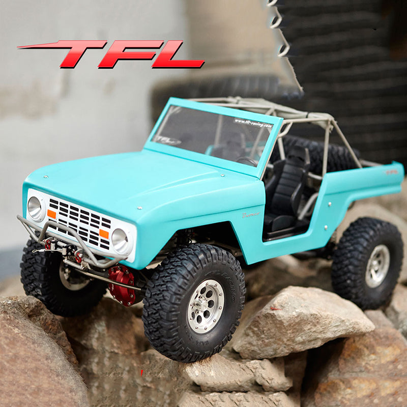 TFL 1/10 4WD Radio Controllrd Cars Rock Crawler Unassembeld Shell Body Metal Chassis DIY Model Electric Vehicles 4WD