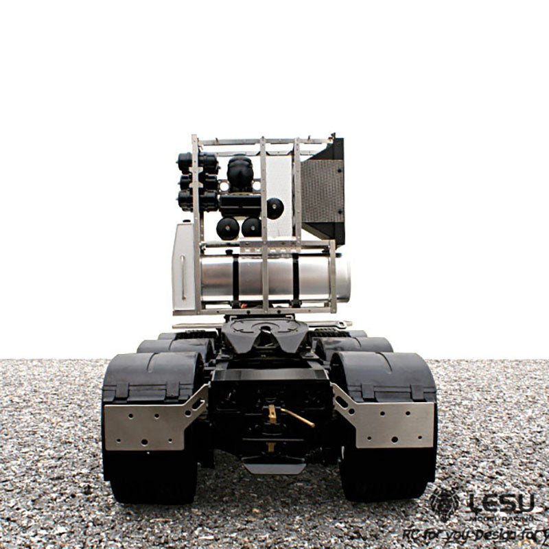 LESU Metal 8x8 Chassis for 1/14 RC Tractor Truck Low Top 3363 Cabin 2 Speed Transmission for RC Vehicle Enthusiast DIY Model