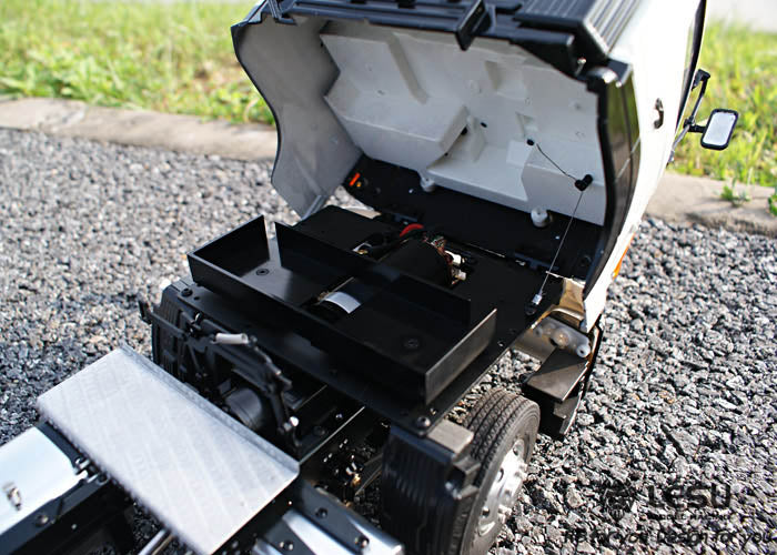 LESU 1/14 RC 700 4*2 Tractor Trailer Truck Model Metal Chassis 2Axle TAMIYA Simulation Vehicle Hobby Model DIY Car Motor