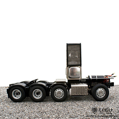 LESU Metal 8x8 Chassis for 1/14 RC Tractor Truck Low Top 3363 Cabin 2 Speed Transmission for RC Vehicle Enthusiast DIY Model