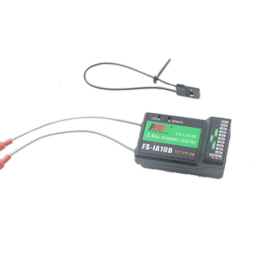 Flysky 2.4G 10CH FS-iA10B Receiver PPM Output for RC Fixed Wing Model Airplane Bind Plug Glider Jet Model Airplane