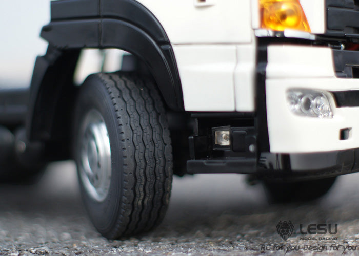 LESU HO700 1/14 6x4/4x2 Remote Control Tractor Truck Metal Chassis 2 Speed Transmission 540 Brushed Motor for RC Hobbyists