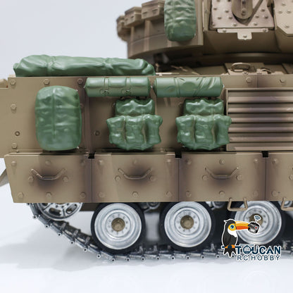 US Stock TD 1/16 Military RC Tank M2A2 Bradley Metal Tracks Gearbox Barrel Recoil System Radio Control Combat Vehicles
