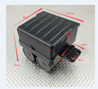 TOUCAN Spare Metal Gear Protection Base Servo Mount 152-167mm Drive Shaft Air Tank for 1/14 RC TAMIYA Tractor Truck Cars
