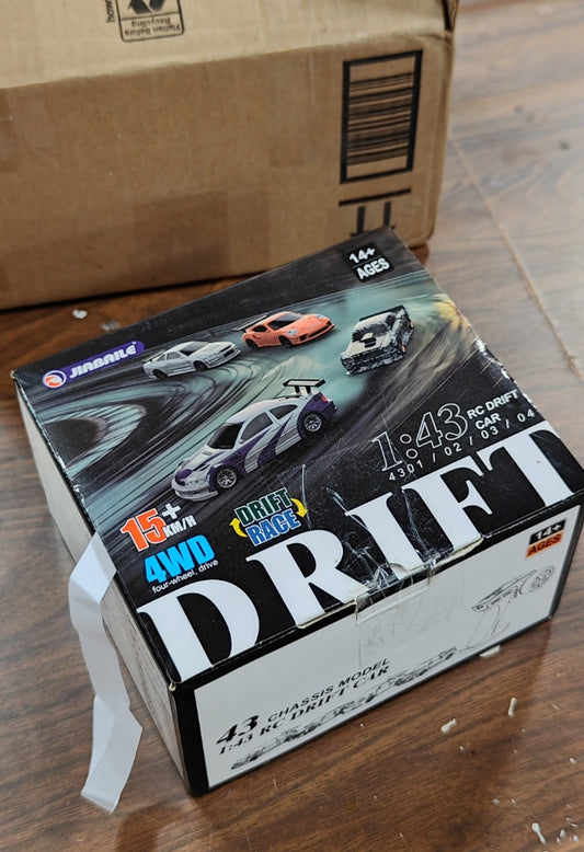 Second Hand CA STOCK 1/43 Radio Control Drift Car 4WD RC 2.4g Mini Race Car Toy High Speed Model