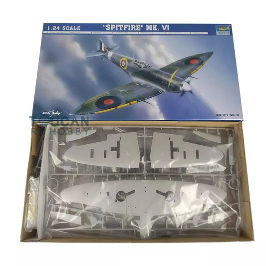 US Stock Trumpeter 02413 1/24British Spitfire MK VI Airplane Model Fighter Aircraft Kit