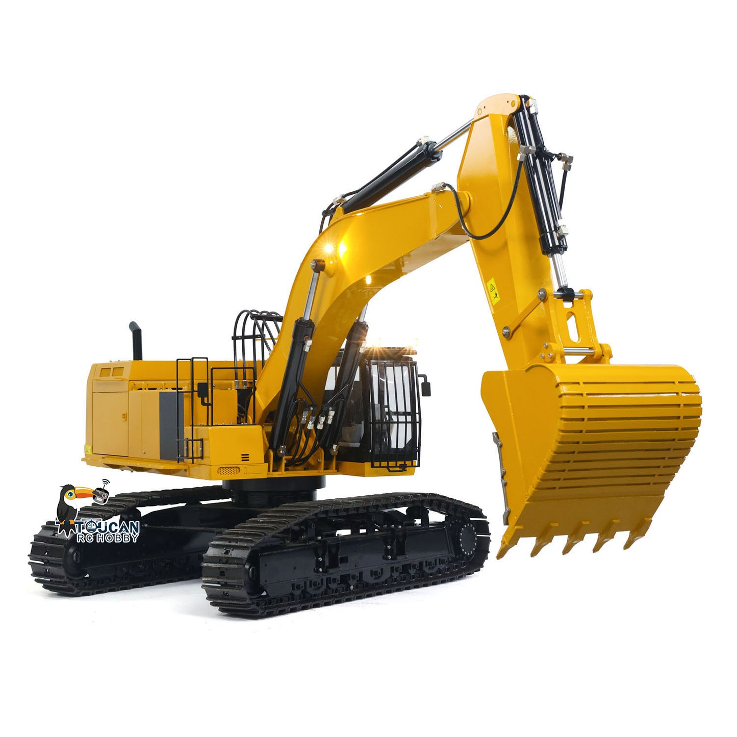 TYMX 390F 1/8 Metal RC Hydraulic Excavator for Construction Model Collectors