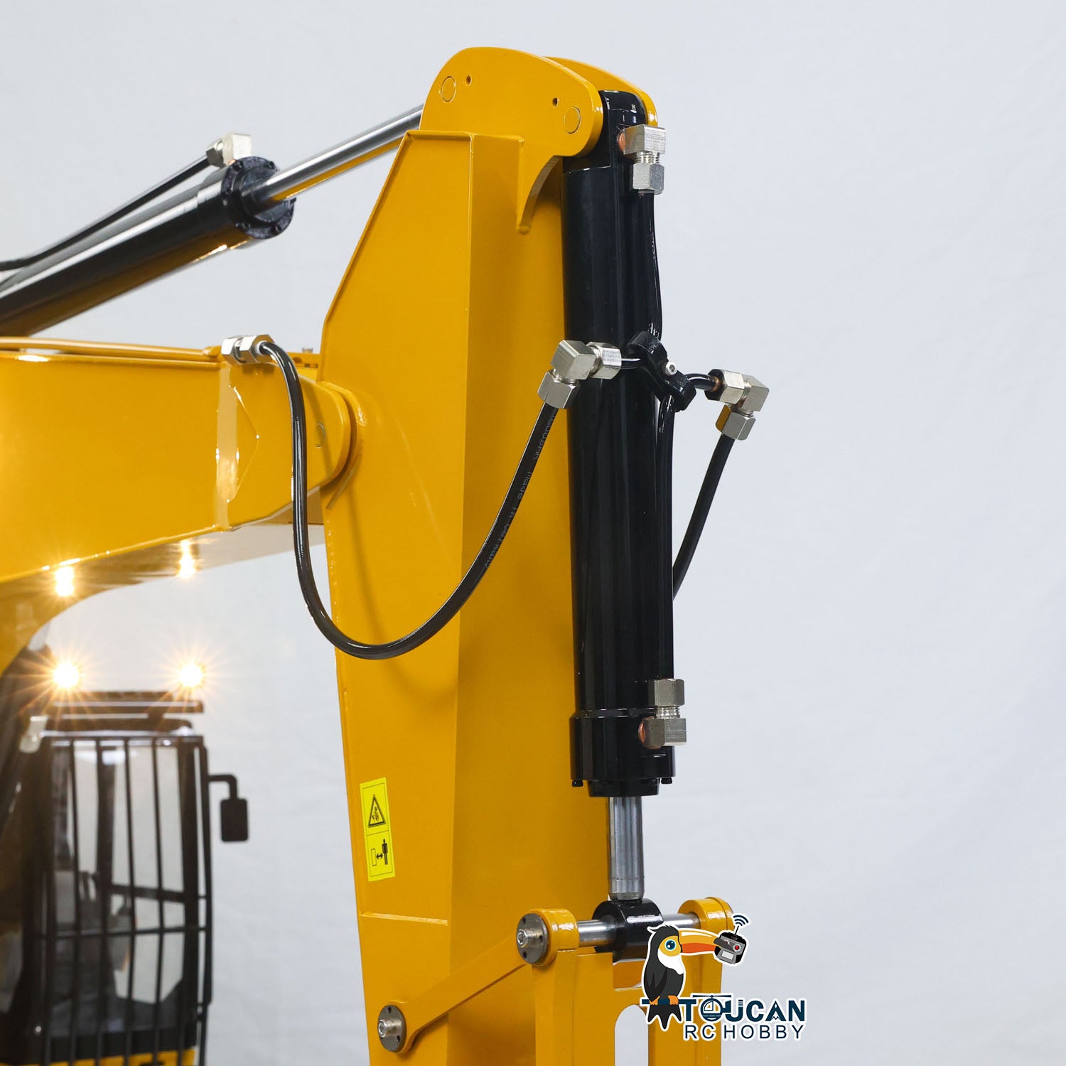 TYMX 390F 1/8 Metal RC Hydraulic Excavator for Construction Model Collectors