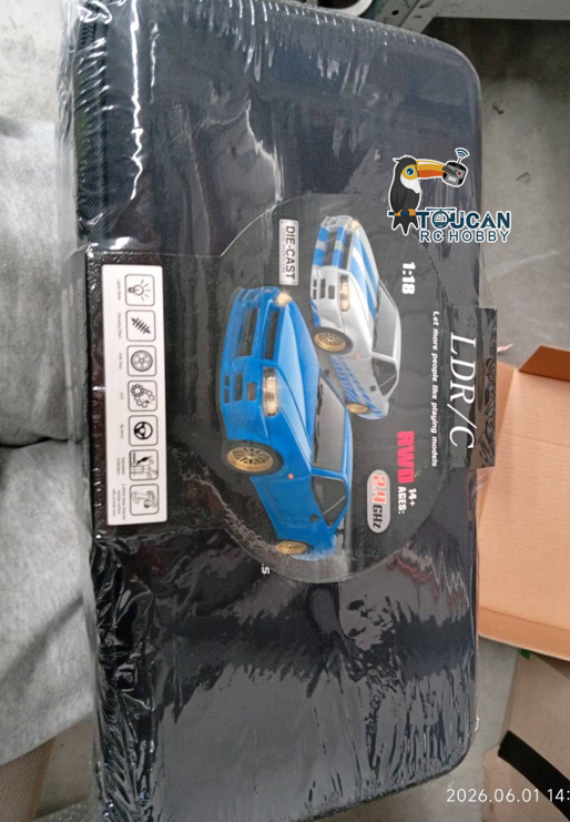 Free Shipping Second Hand AU Stock LDRC 1/18 4x2 RC Racing Car RWD Remote Control Drift Vehicles Gyroscope LD1899